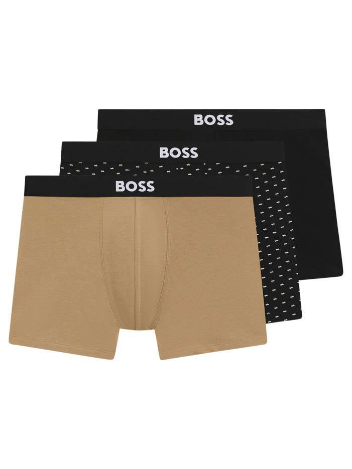 Boxer classique en coton...