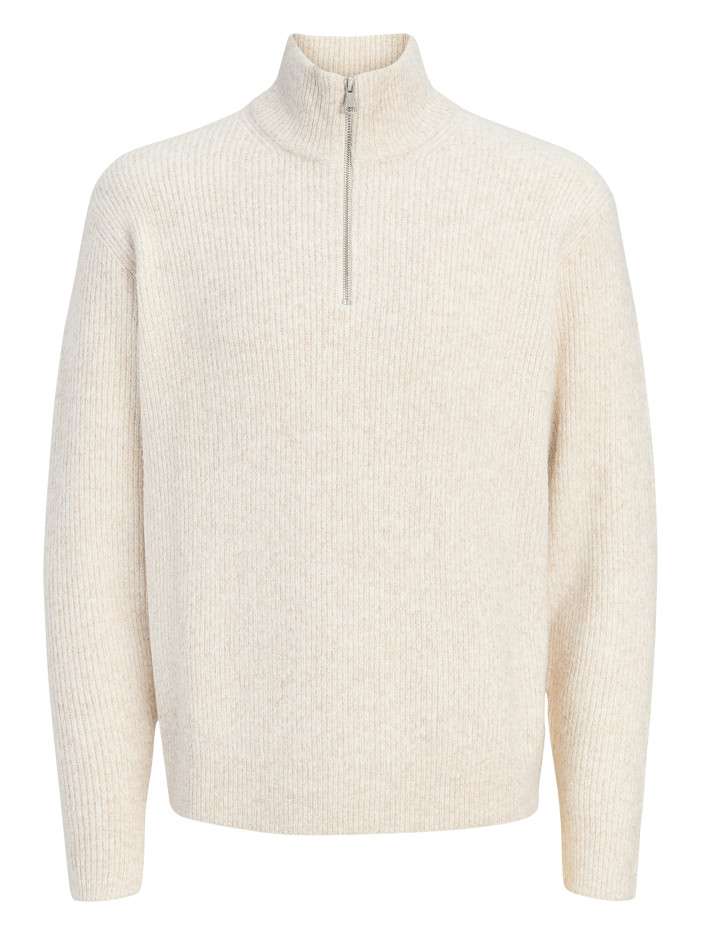 Pull écru uni avec une...