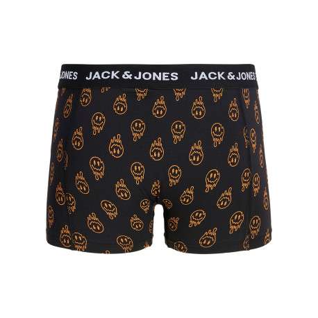 Lot de 3 Boxers classique en coton biologique marine à imprimé - Image 2