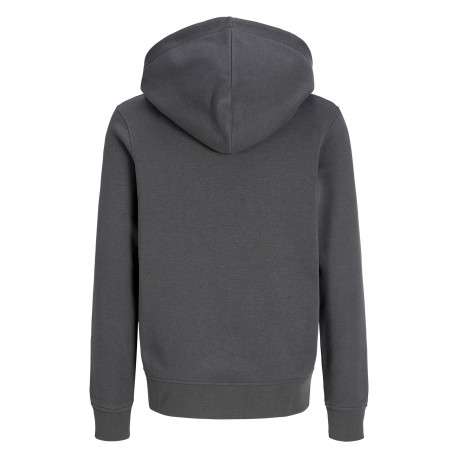 Sweat anthracite à imprimé avec une coupe droite et un col à capuche - Image 2
