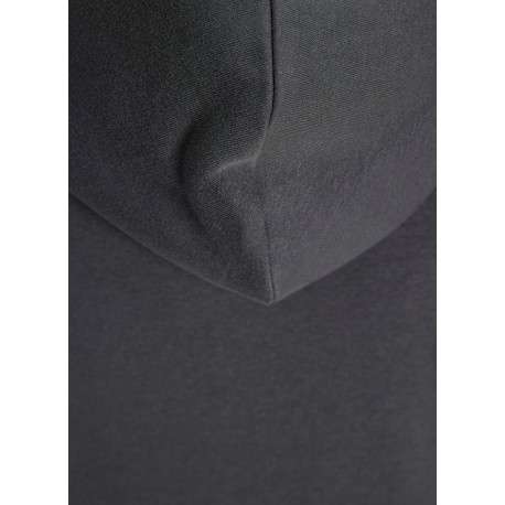 Sweat anthracite à imprimé avec une coupe droite et un col à capuche - Image 4