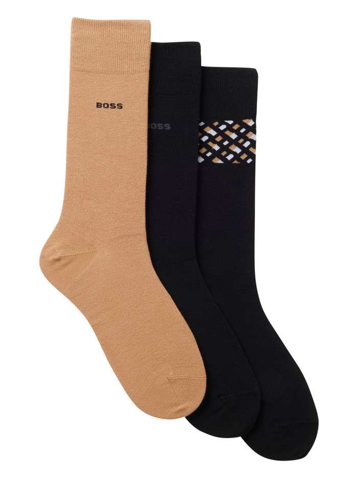 Chaussettes hautes en coton...