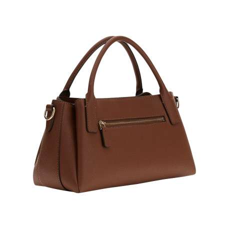Sac camel uni avec un zip et des boutons à pression muni de 2 anses - Image 2