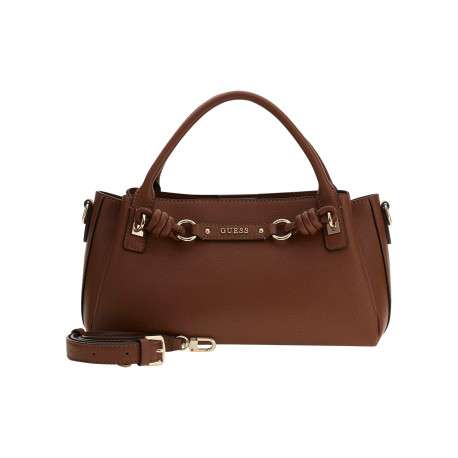Sac camel uni avec un zip et des boutons à pression muni de 2 anses - Image 4