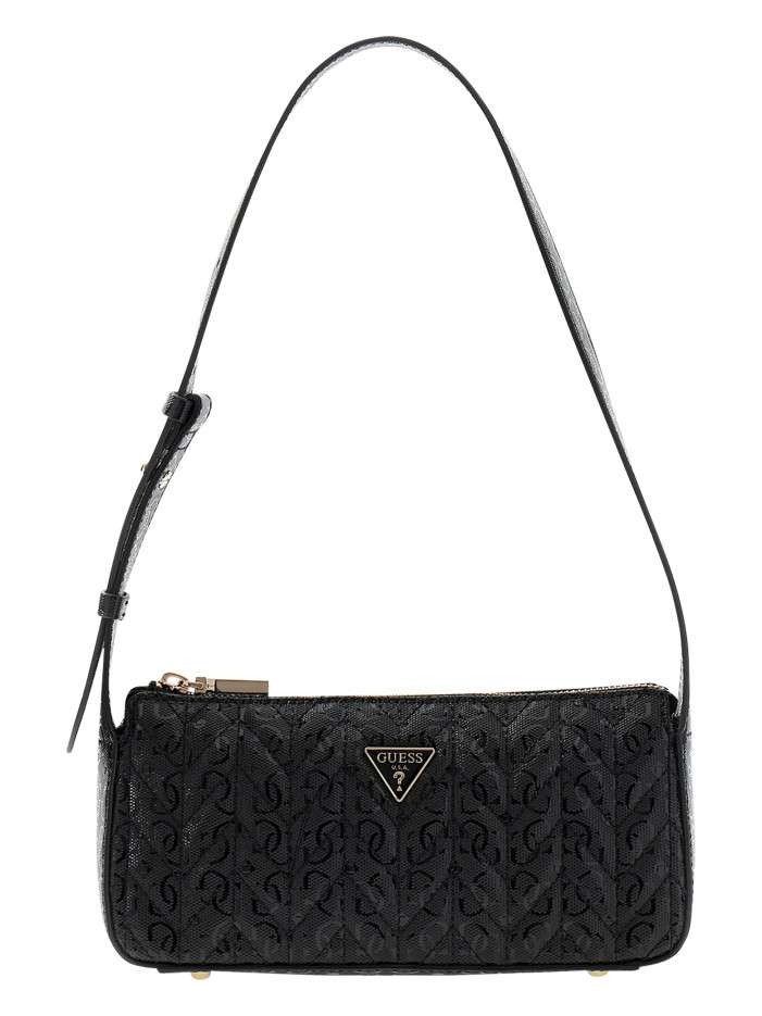 Mini sac noir avec imprimé...