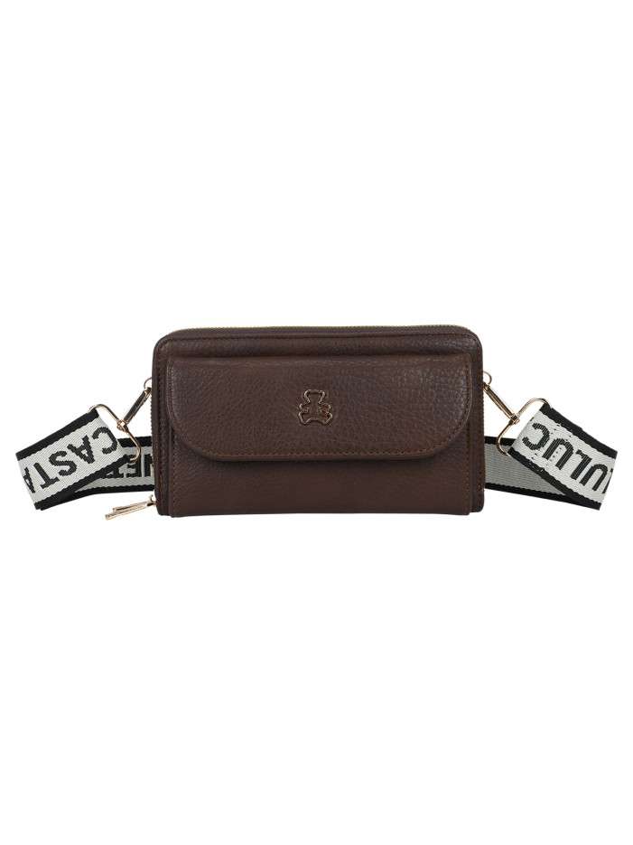 Mini Sac marron uni muni...