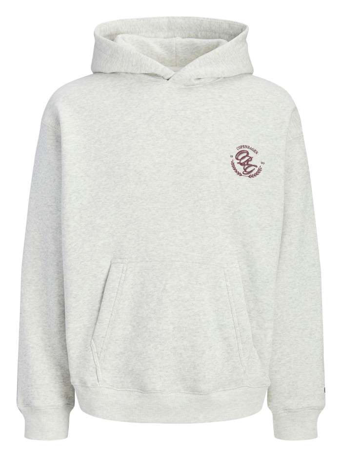 Sweat écru à imprimé avec...
