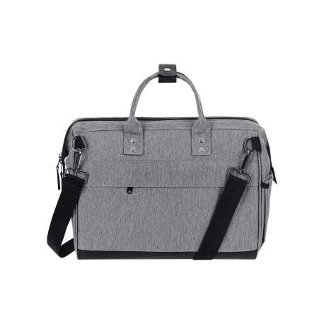Sac ordinateur Messenger Getaria anthracite pourvu d'une bandoulière amovible - Image 4