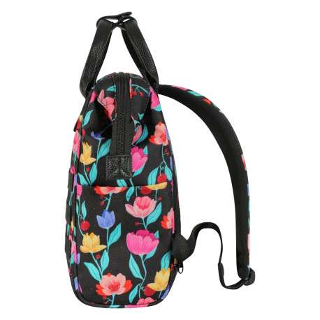 Sac à dos Adventurer XS Genoa noir floral pourvu de pochettes amovibles - Image 3