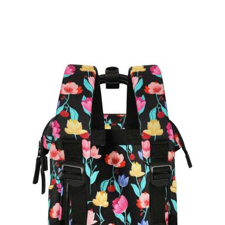 Sac à dos Adventurer XS Genoa noir floral pourvu de pochettes amovibles - Image 5