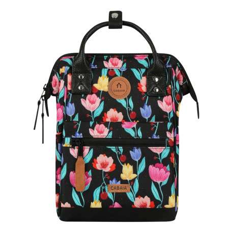 Sac à dos Adventurer XS Genoa noir floral pourvu de pochettes amovibles - Image 7