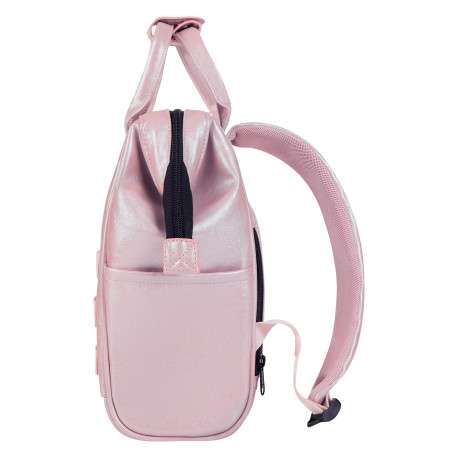Sac à dos Adventurer XS Scilla rose irisé pourvu de pochettes amovibles - Image 3