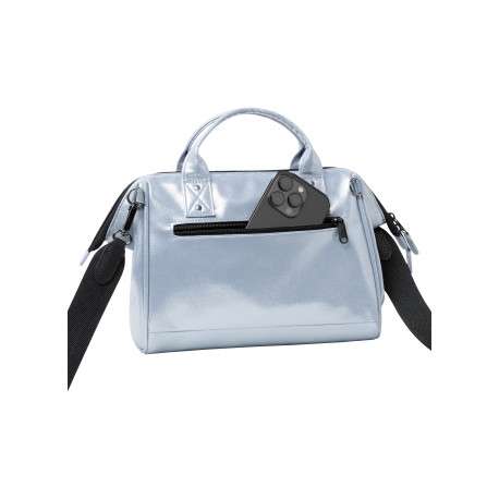 Sac à bandoulière Crossbody M Fiji argent pourvu d'une bandoulière amovible - Image 4