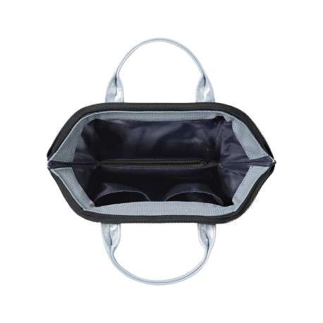Sac à bandoulière Crossbody S Fiji argent pourvu d'une bandoulière amovible - Image 3
