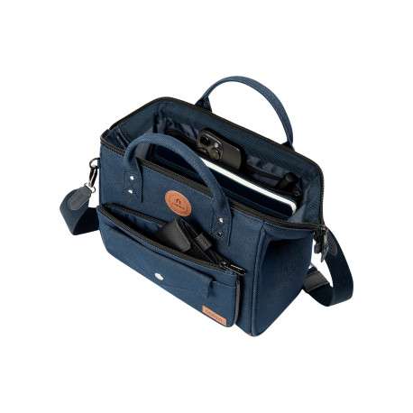Sac à bandoulière Crossbody M Namur marine pourvu d'une bandoulière amovible - Image 2