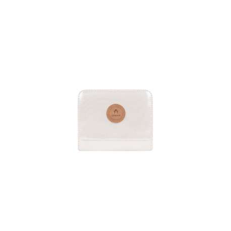 Portefeuille Wallet S Honolulu beige pourvu d'une fermeture zippée