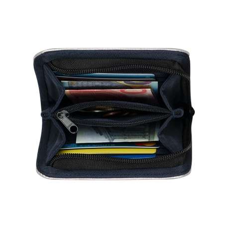 Portefeuille Wallet S Honolulu beige pourvu d'une fermeture zippée - Image 2