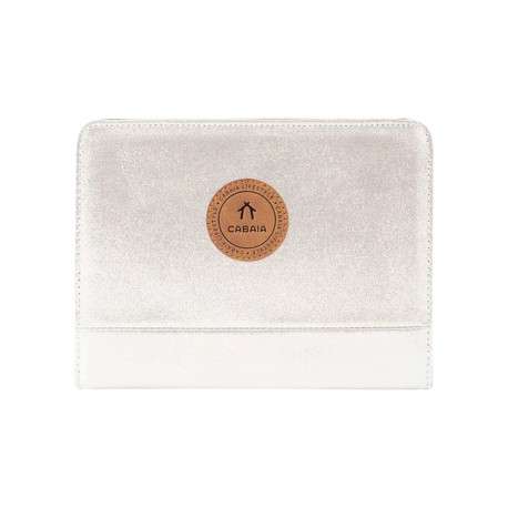 Portefeuille Wallet M Honolulu beige pourvu d'une fermeture zippée