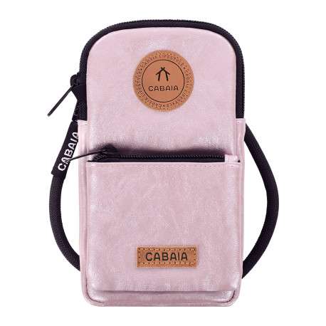 Étui téléphone Phone Bag Scilla rose pourvu d'une bandoulière