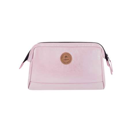 Trousse Travel Kit M Scilla rose pourvue d'une fermeture zippée