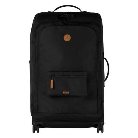 Valise Traveler 4 roues L Berlin noire pourvue d'une fermeture TSA