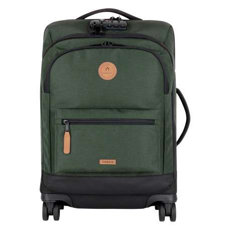 Valise Traveler 4 roues S Coromandel kaki pourvue d'une fermeture TSA