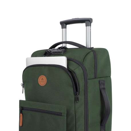 Valise Traveler 4 roues S Coromandel kaki pourvue d'une fermeture TSA - Image 3