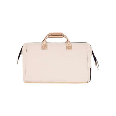Sac weekender Duffle Bag Algiers beige pourvu de bretelles pour sac à dos - Image 4