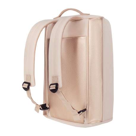 Sac weekender Duffle Bag Algiers beige pourvu de bretelles pour sac à dos - Image 5