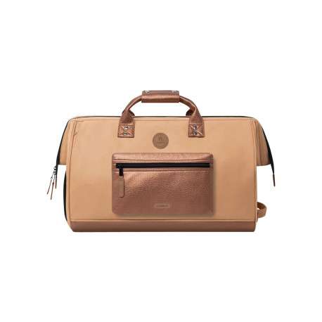 Sac weekender Duffle Bag Launceston beige pourvu de bretelles pour sac à dos - Image 6