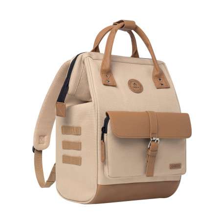 Sac à dos Adventurer M Kuala Lumpur beige pourvu de pochettes amovibles - Image 2