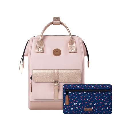 Sac à dos Adventurer M Queretaro rose pourvu de pochettes amovibles