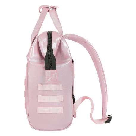 Sac à dos Adventurer S Scilla rose irisé pourvu de pochettes amovibles - Image 3