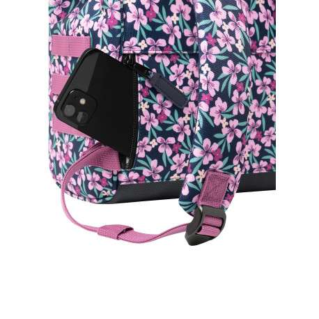 Sac à dos Adventurer S Cagliari rose floral pourvu de pochettes amovibles - Image 9