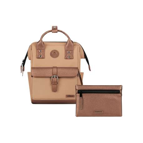 Sac à dos Adventurer XS Launceston beige pourvu de pochettes amovibles
