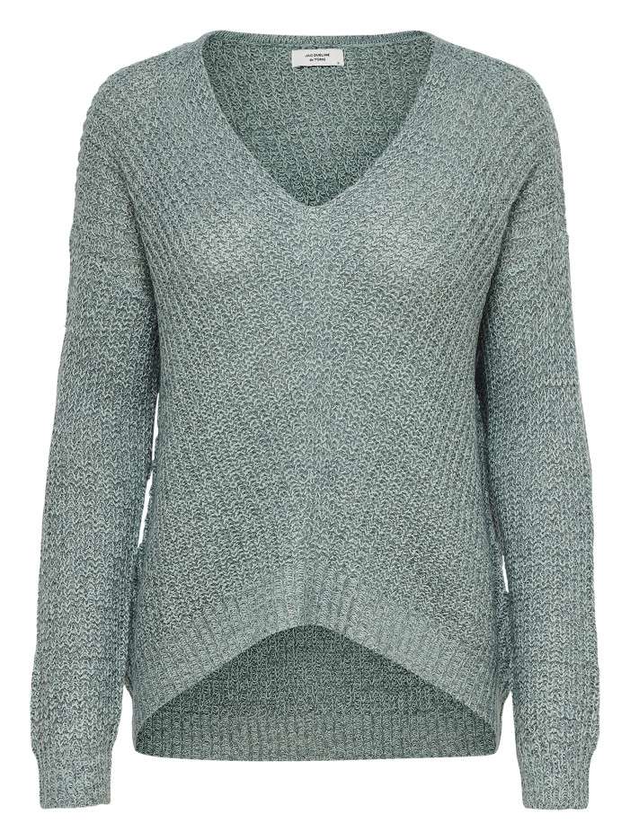 Pull vert uni avec une...