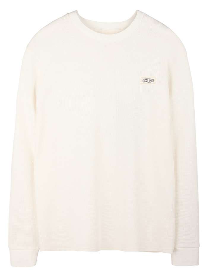 T-shirt blanc uni avec une...