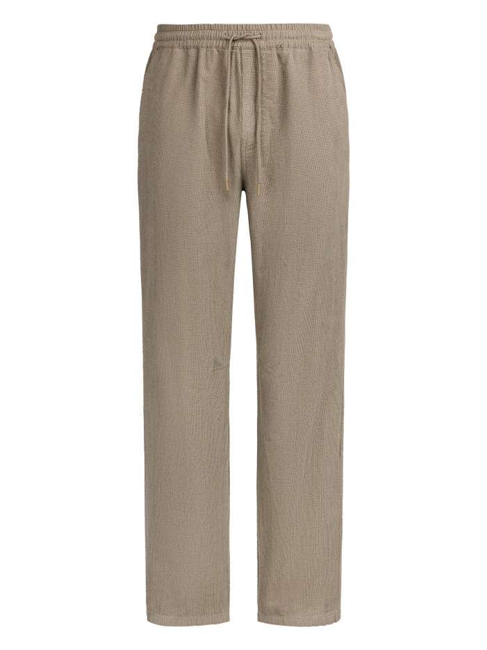 Pantalon chino kaki à...