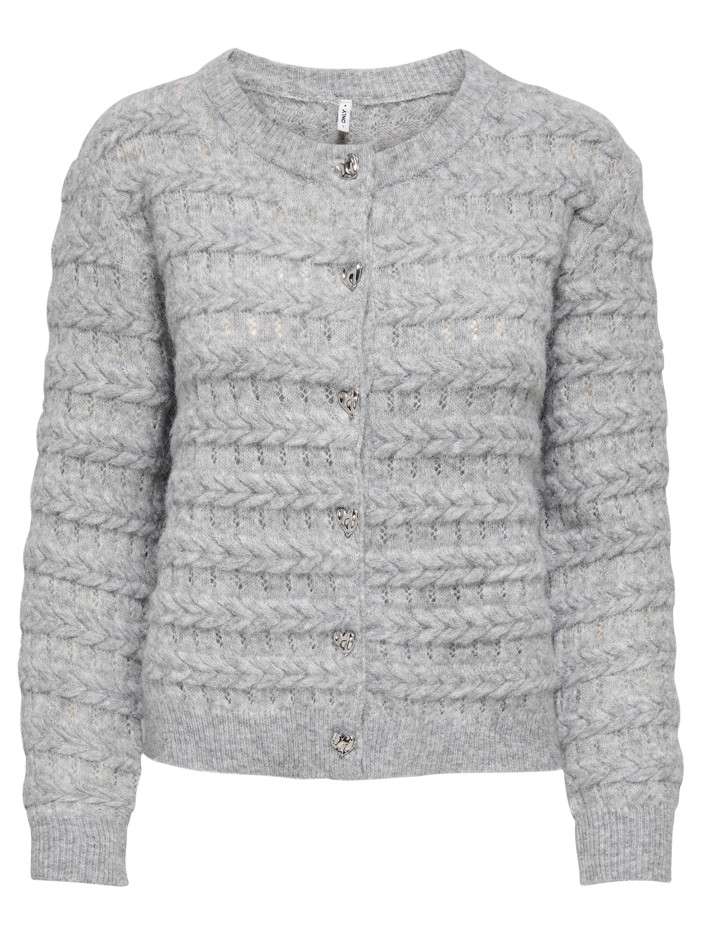 Gilet gris uni avec une...