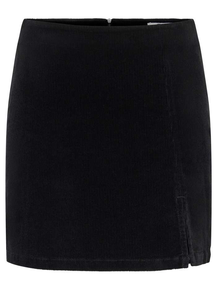 Jupe courte en coton noire...