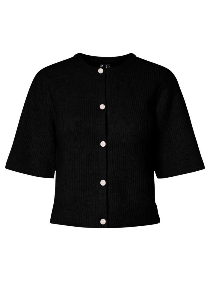 Gilet noir uni avec une...