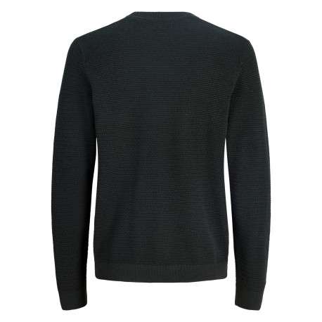 Pull en coton biologique sapin uni avec une coupe droite - Image 2