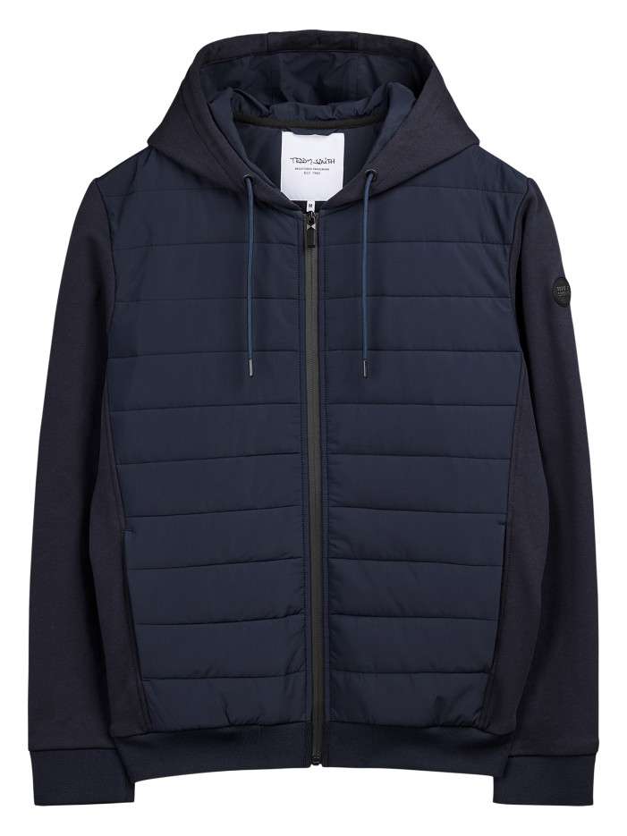 Gilet marine uni avec une...