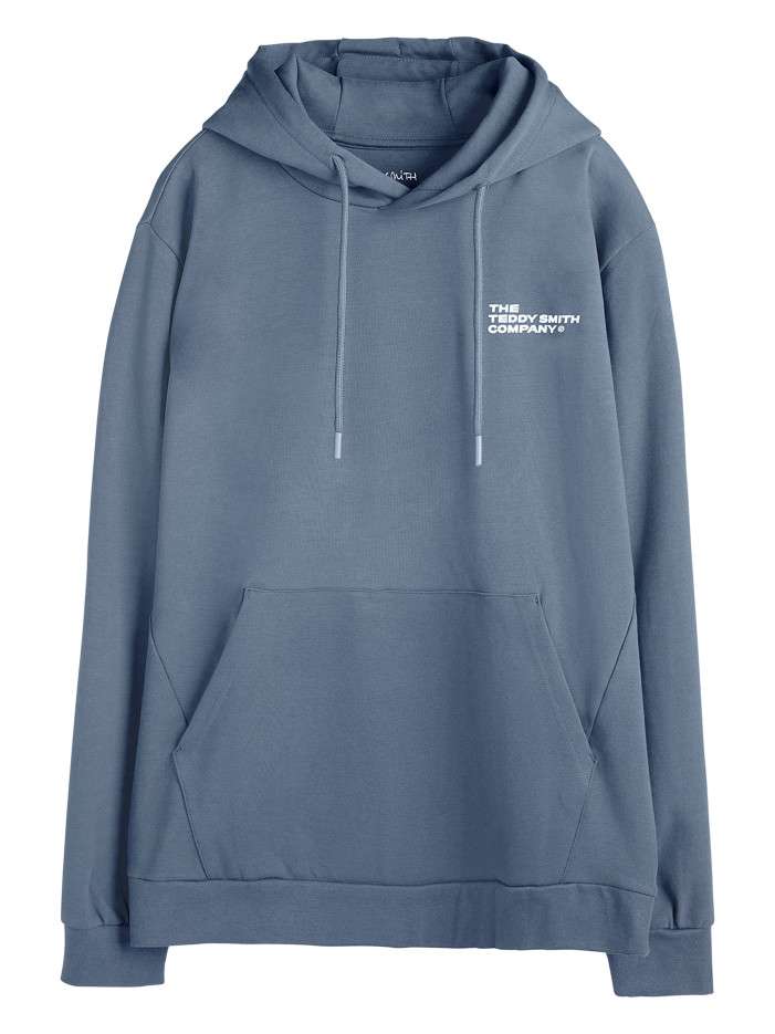 Sweat gris uni avec une...