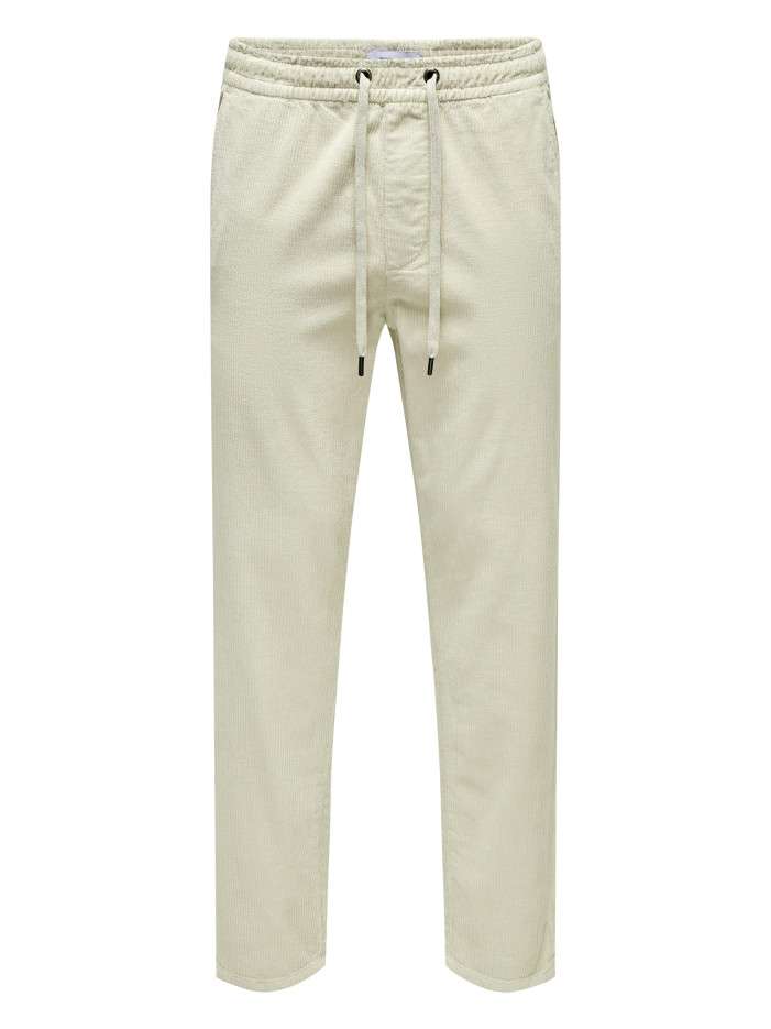 Pantalon chino en coton...