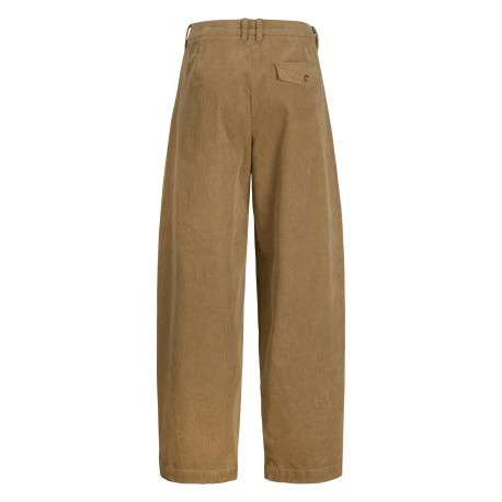 Pantalon chino Hazel en coton camel pourvu d'une coupe ample - Image 2
