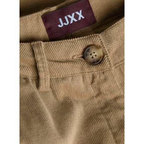 Pantalon chino Hazel en coton camel pourvu d'une coupe ample - Image 3
