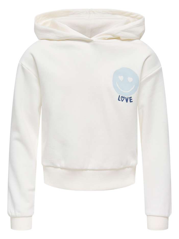 Sweat écru imprimé avec une...
