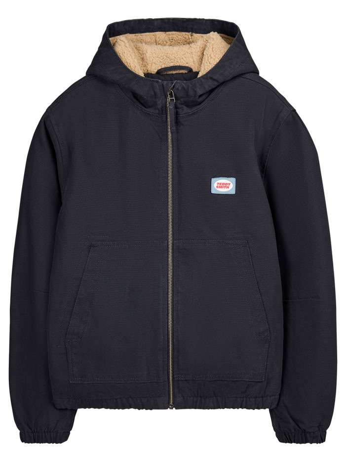 Blouson nuit uni à coupe...