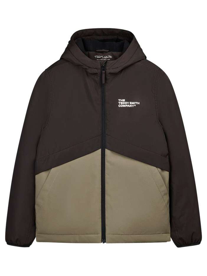Blouson kaki uni avec une...